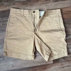 J. Crew Tan Cotton Shorts